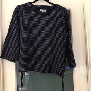 Madewell striped knit top